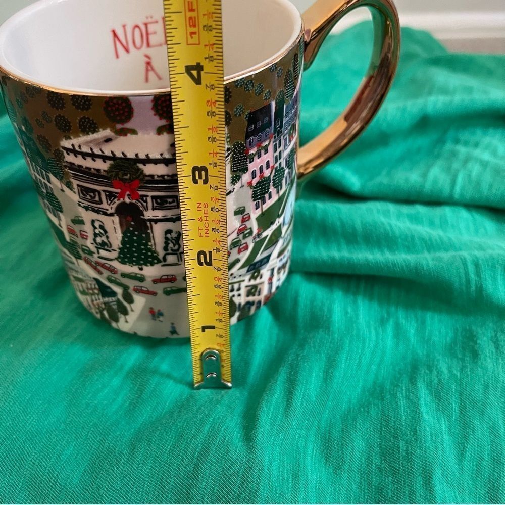 Anthropologie Noel A Paris mug and plate set NEW - Picture 13 of 14